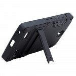 Wholesale ZTE ZMAX 2 Z958 Hard Shield Holster Combo Belt Clip Case (Black)